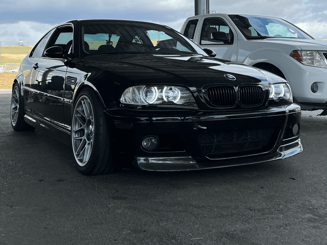 Track-Built E46 BMW M3 in the track paddock